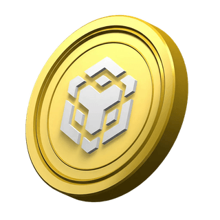 Schwebend dargestellte Ethereum ETH Kryptowährungsmünze als grafisches Element