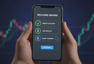 Persönliches Trading-Konto-Dashboard auf Anker Vermothal -- Zugang zur Plattform